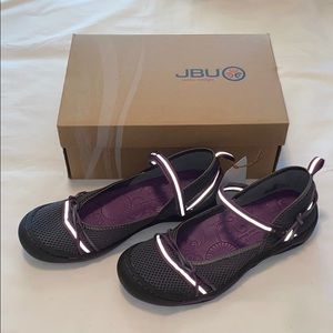 JBU Misty Encore Charcoal Mary Jane